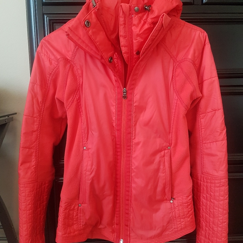 Lululemon Fleece/Nylon Jacket